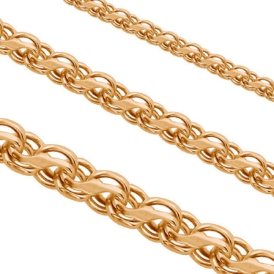 Цепь из золота 55 cm