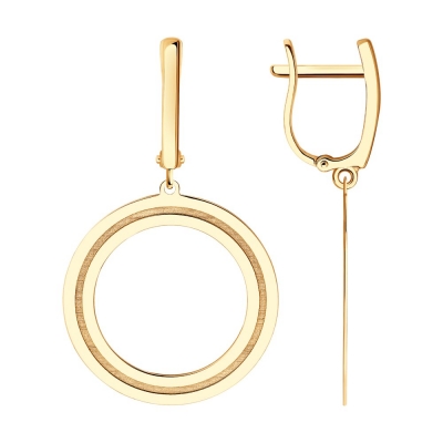 Серьги из золота