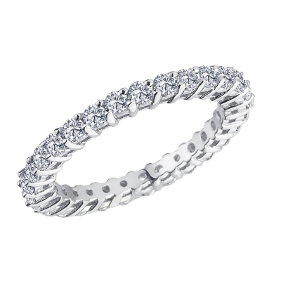 Кольцо из серебра с цирконием