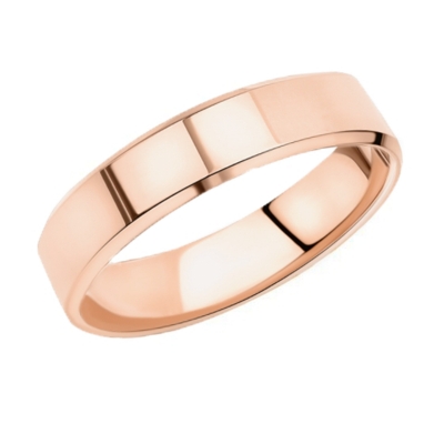 Золотое обручальное кольцо