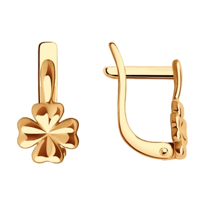 Серьги из золота