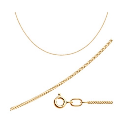 Цепь из золота 45 cm