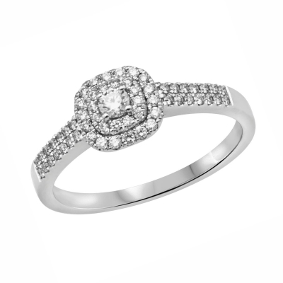 Кольцо из золота с бриллиантом