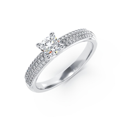 Кольцо из золота с...