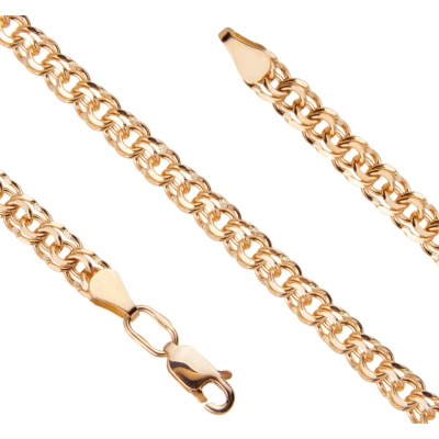 Цепь из золота 55 cm