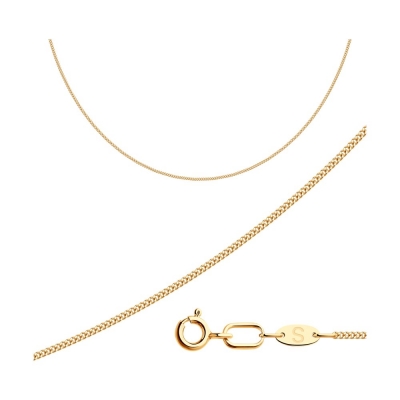 Цепь из золота 40 cm