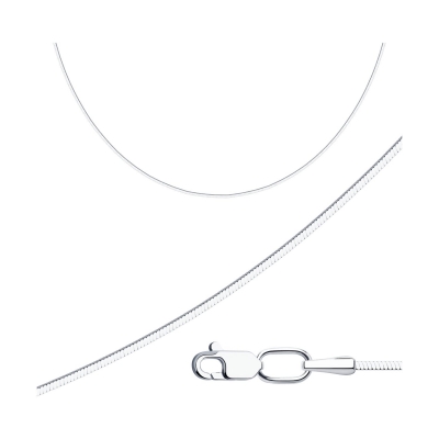 Цепь из серебра 40 cm