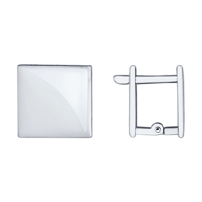 Серьги из белого золота