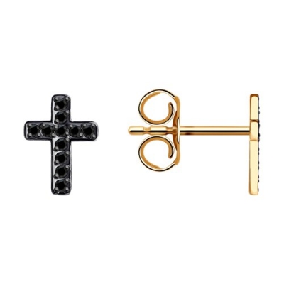 Серьги из белого золота