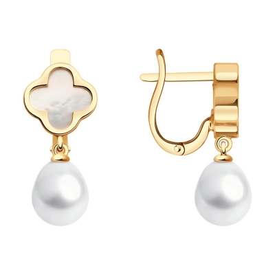 Серьги из золота