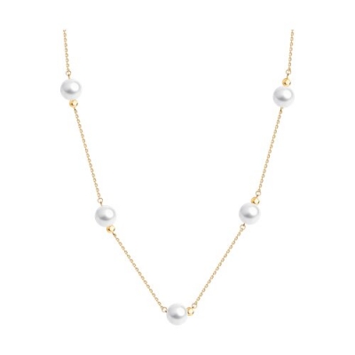 Колье из золота с жемчугом