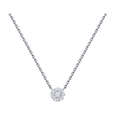 Золотое колье с бриллиантами