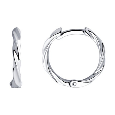 Серьги из серебра