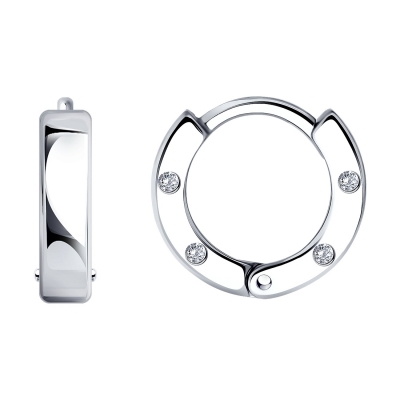 Серьги из серебра