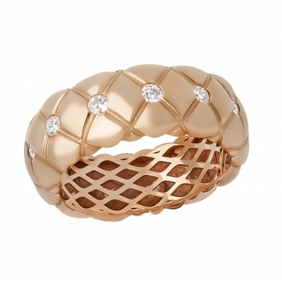 Кольцо из золота с цирконием