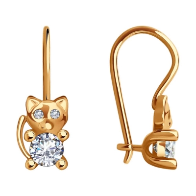 Серьги из золота