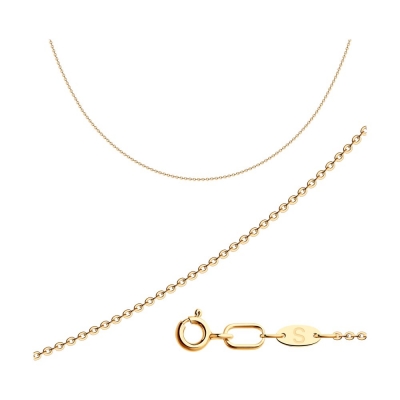 Цепь из золота 40 - 45 cm