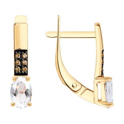 Серьги из золота