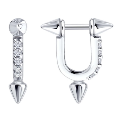 Серьги из серебра