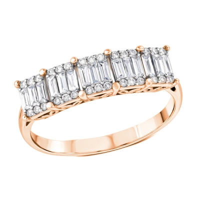 Кольцо из золота с бриллиантом