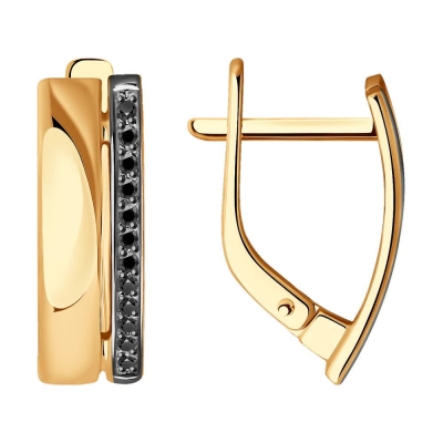 Серьги из золота с...