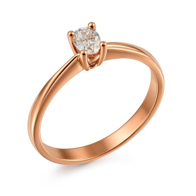 Inel din aur cu diamant