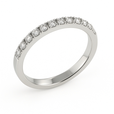 Inel din aur alb cu diamant