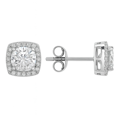 Cercei din aur cu zirconiu