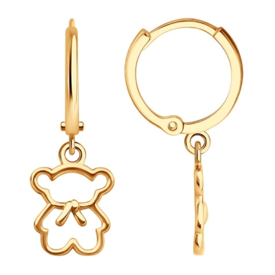 Серьги из золота