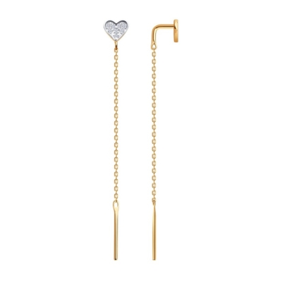 Серьги из золота