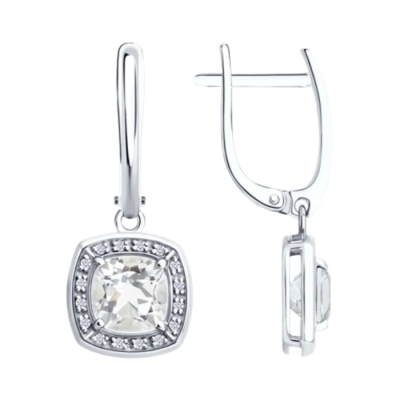 Серьги из золота с...