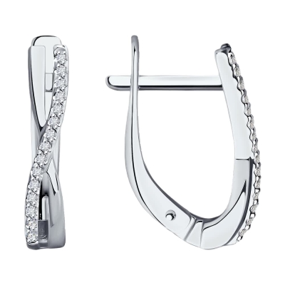 Серьги из золота с...