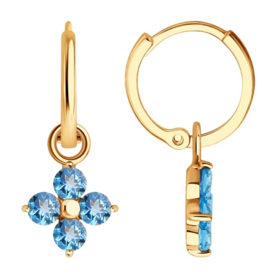 Серьги из золота