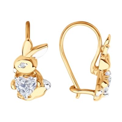 Серьги из золота