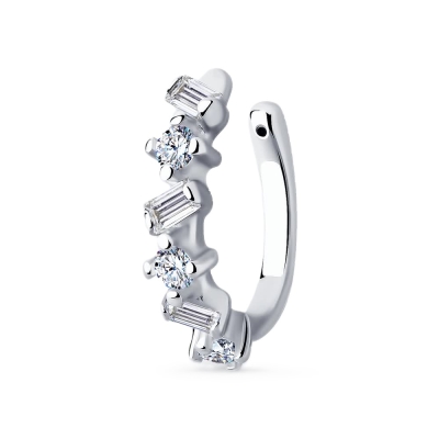 Серьга из серебра