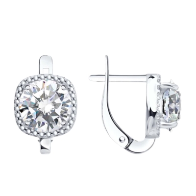 Серьги из серебра