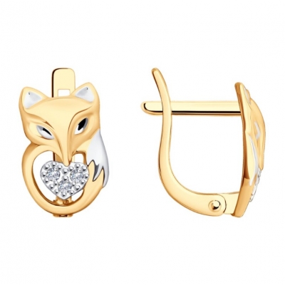 Серьги из золота