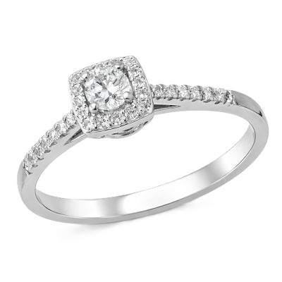 Кольцо из золота с бриллиантом