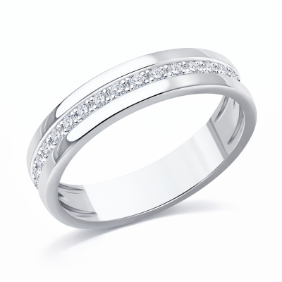 Кольцо из золота с бриллиантом