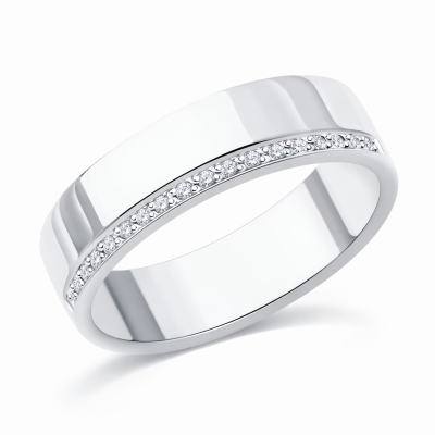 Кольцо из золота с бриллиантом