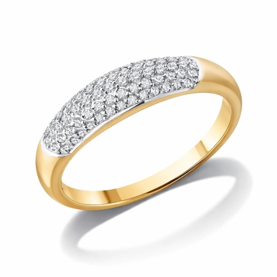 Кольцо из золота с бриллиантом