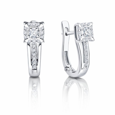 Серьги из золота с...