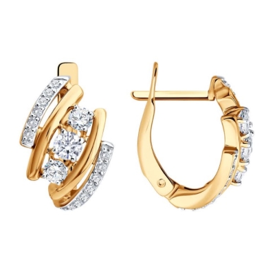 Серьги из золота