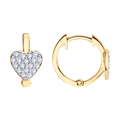 Серьги из золота