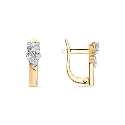 Серьги из золота