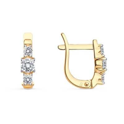 Серьги из золота