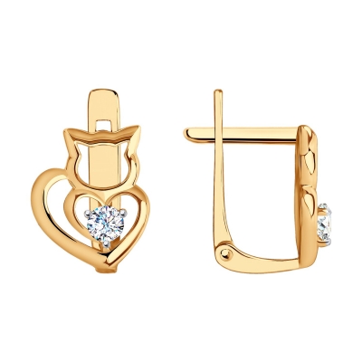 Серьги из золота