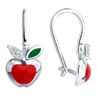 Серьги из серебра