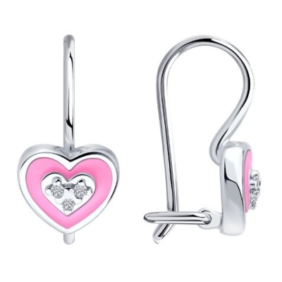 Серьги из серебра