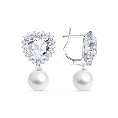 Серьги из серебра